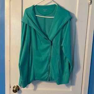 Calvin Klein zipper hooded jacket/ two tees all 3x